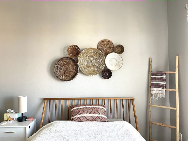 DIY Basket Wall